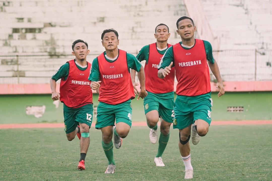 Tutup Latihan Pekan Pertama dengan Conditioning - Persebaya.id